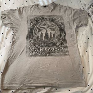 Size L Chicago Graphic T shirt